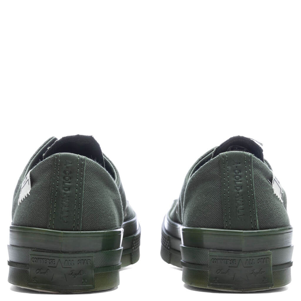 CONVERSE X A-COLD-WALL CHUCK 70 OX - RIFLE GREEN/SILVER BIRCH - 4