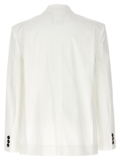 Moschino Double-Breasted Blazer Blazer And Suits White outlook