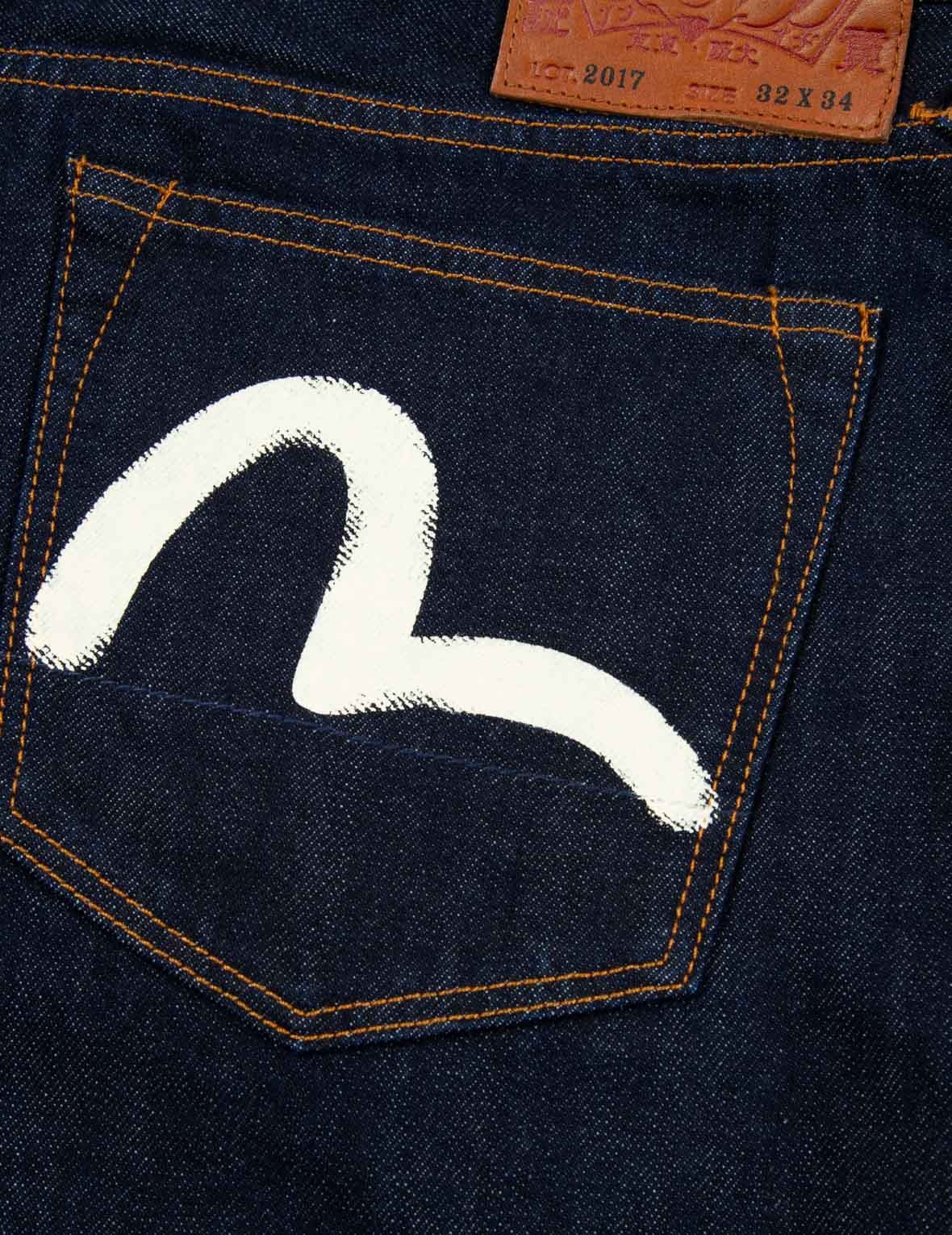FADED SEAGULL PRINT CARROT-FIT JEANS #2017 - 11