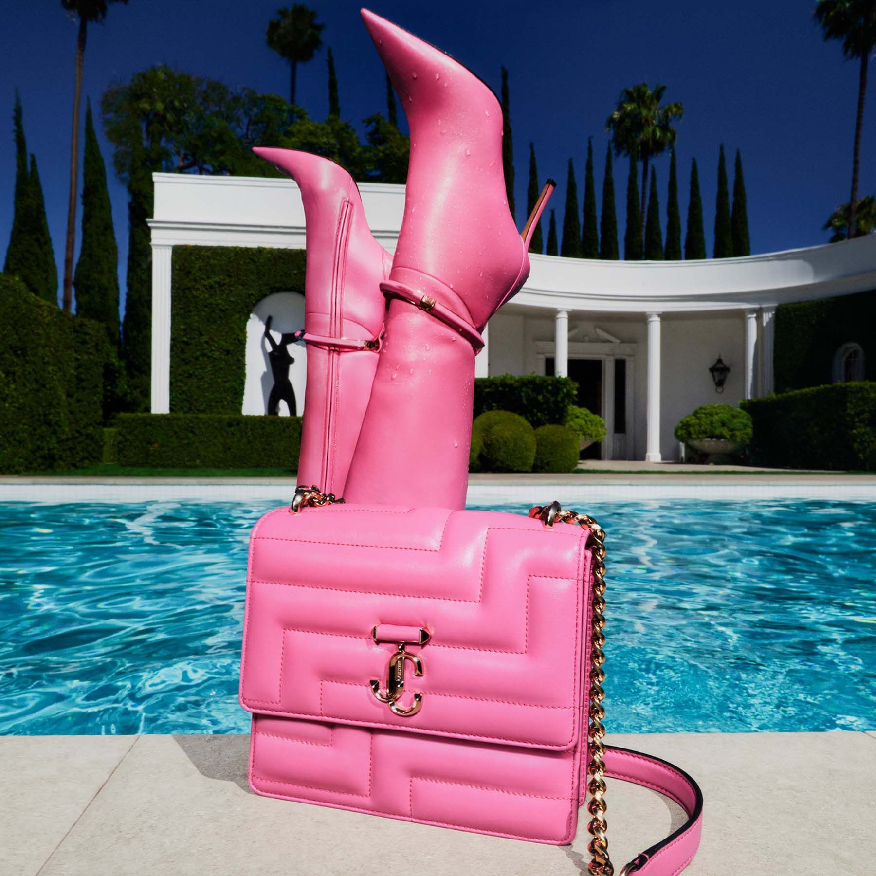 Dreece KB 95
Candy Pink Nappa Leather Knee Boots - 7