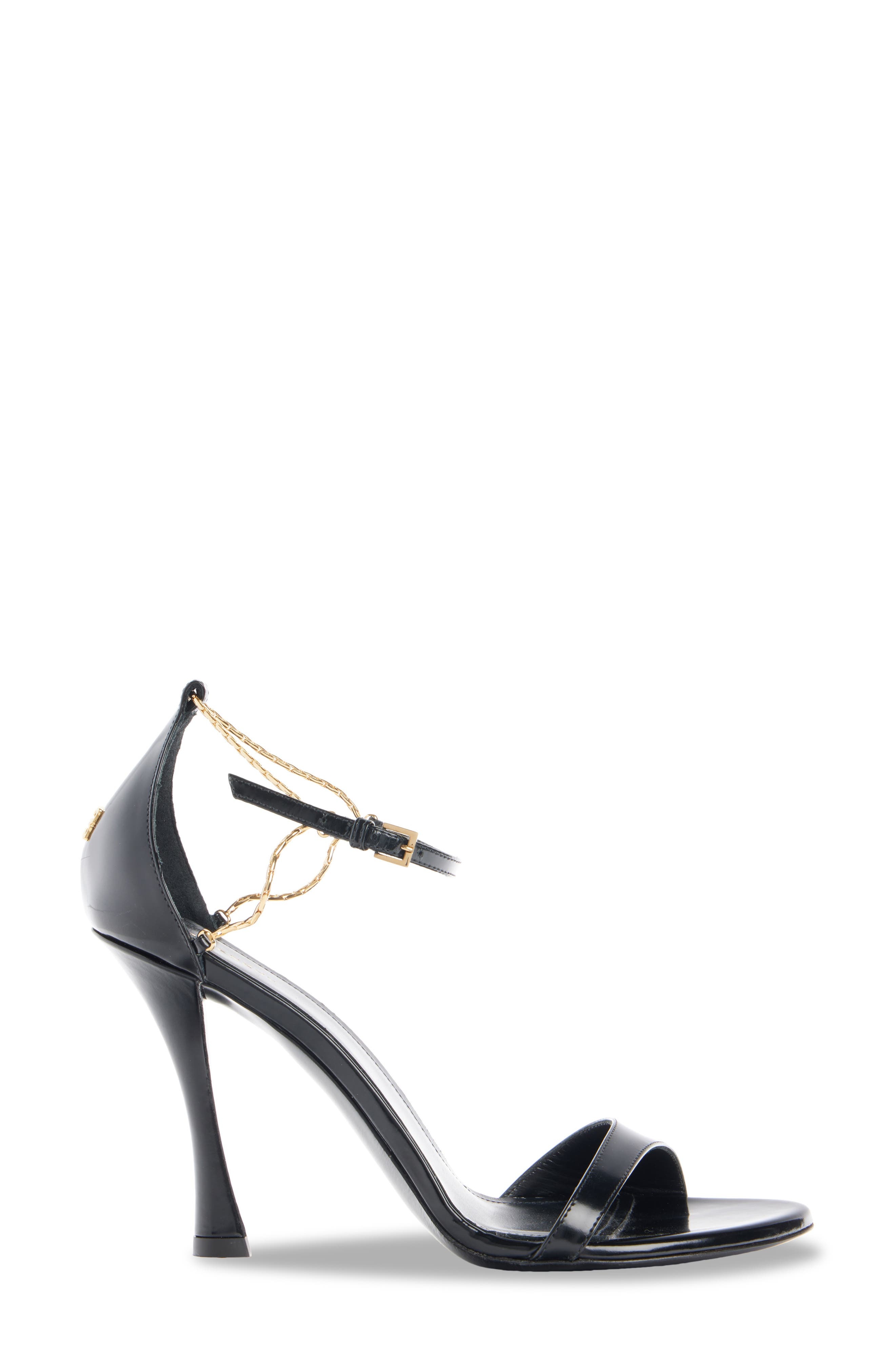 Givenchy 4G Liquid Logo Sandal in Black/Golden at Nordstrom - 3