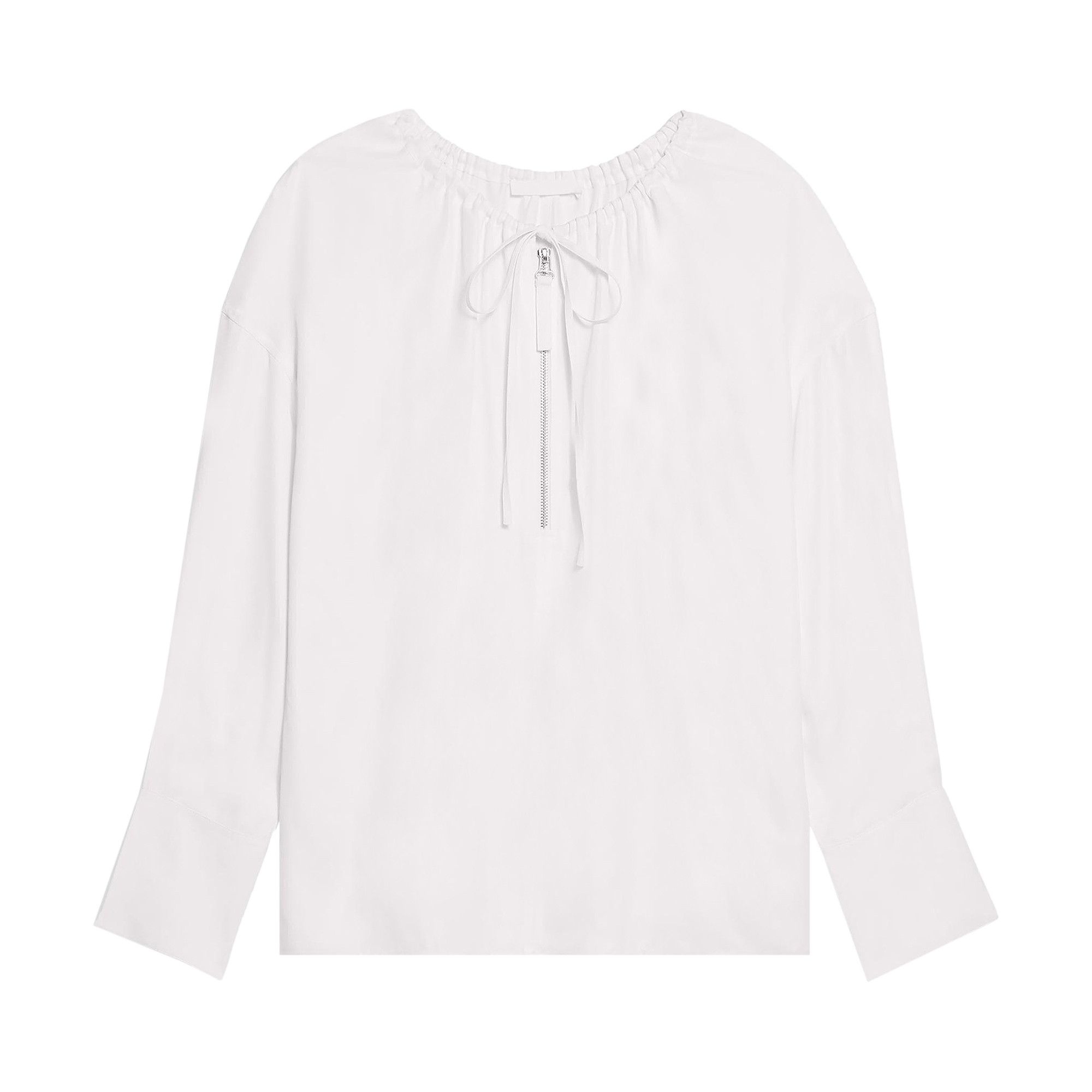 Helmut Lang Drawstring Shirt 'White' - 1