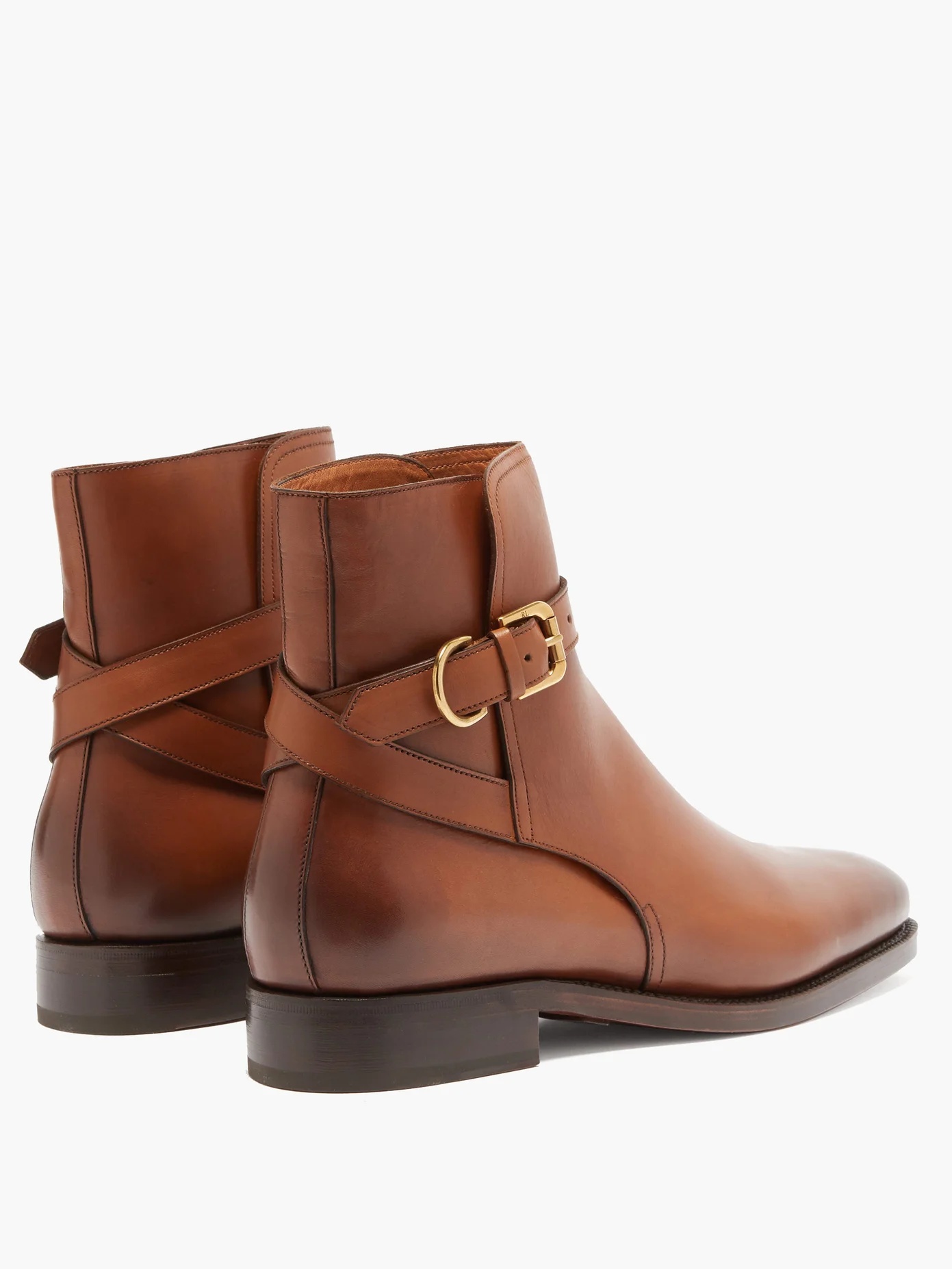 Macon II buckled leather boots - 4