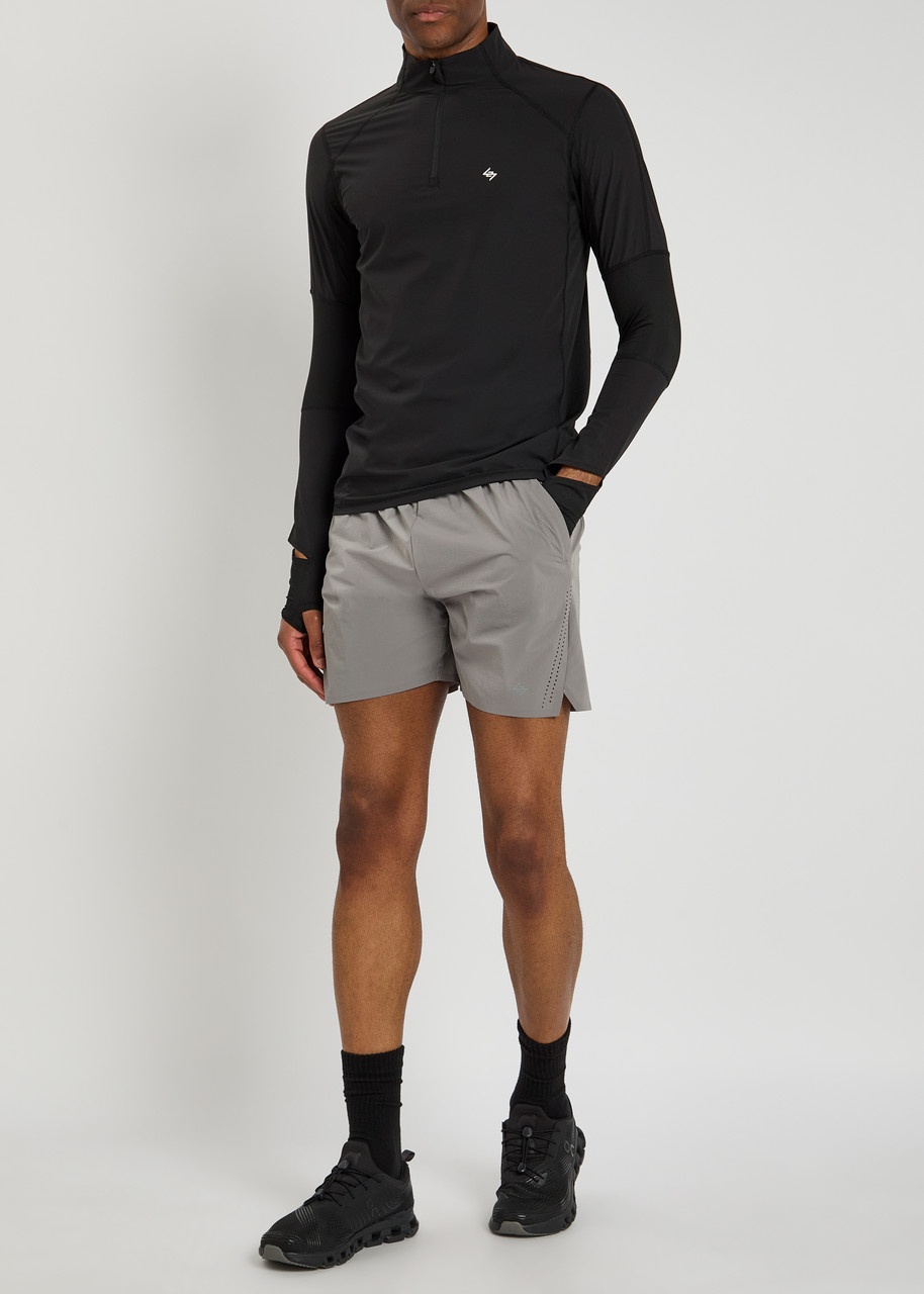 Represent 247 Run Quarter Zip Stretch-jersey Jacket - 4