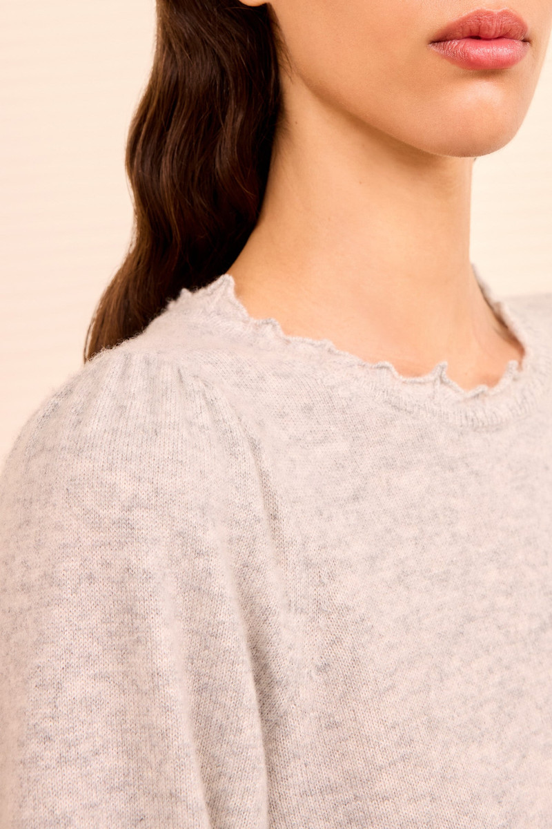 ULLA JOHNSON Adette Long Sleeve Pullover outlook