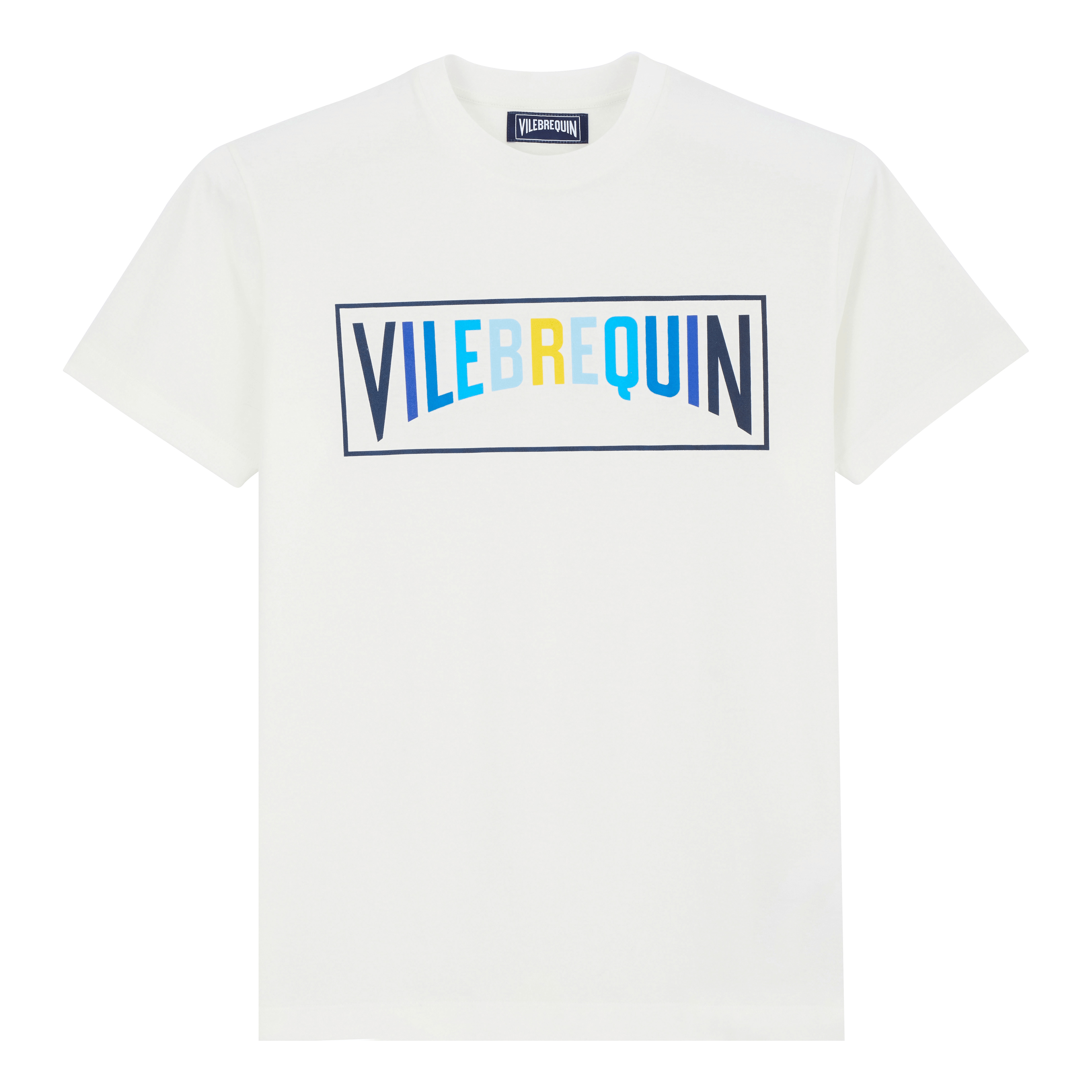 Men T-shirt Fancy Vilebrequin Logo Vilebrequin Multicolore - 1
