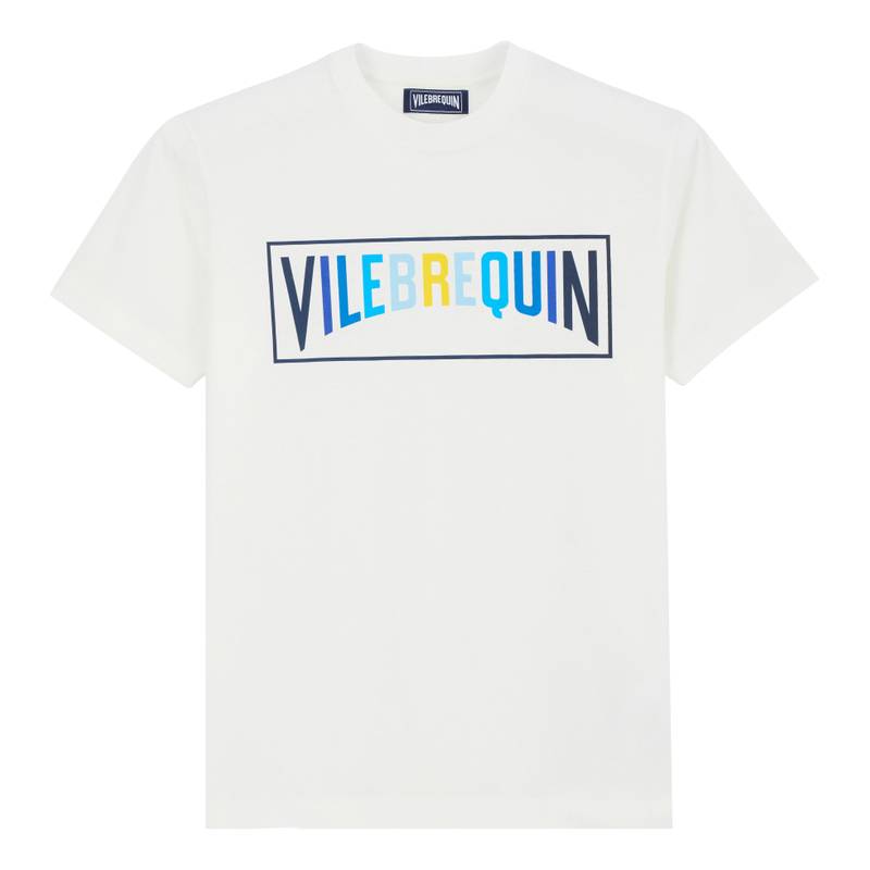 Men T-shirt Fancy Vilebrequin Logo Vilebrequin Multicolore 1