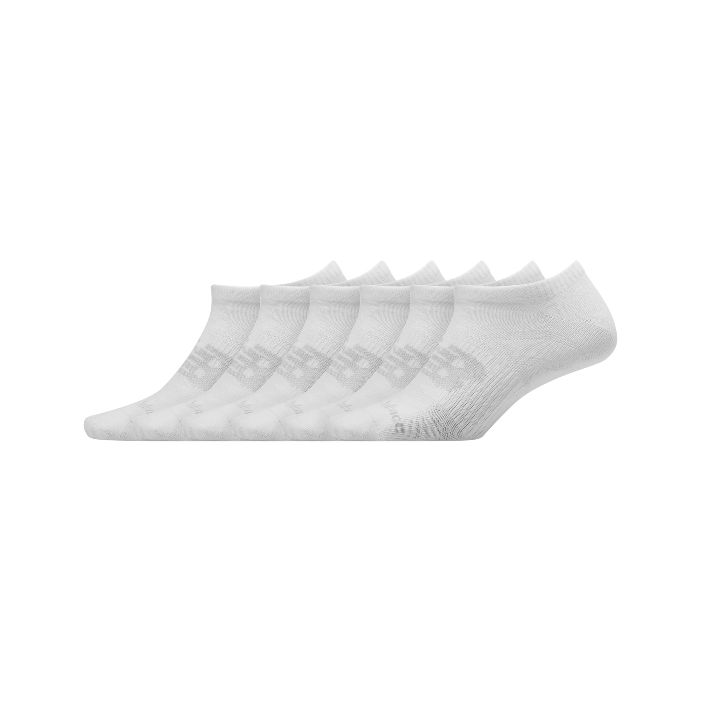 Flat Knit No Show Socks 6 Pack - 2