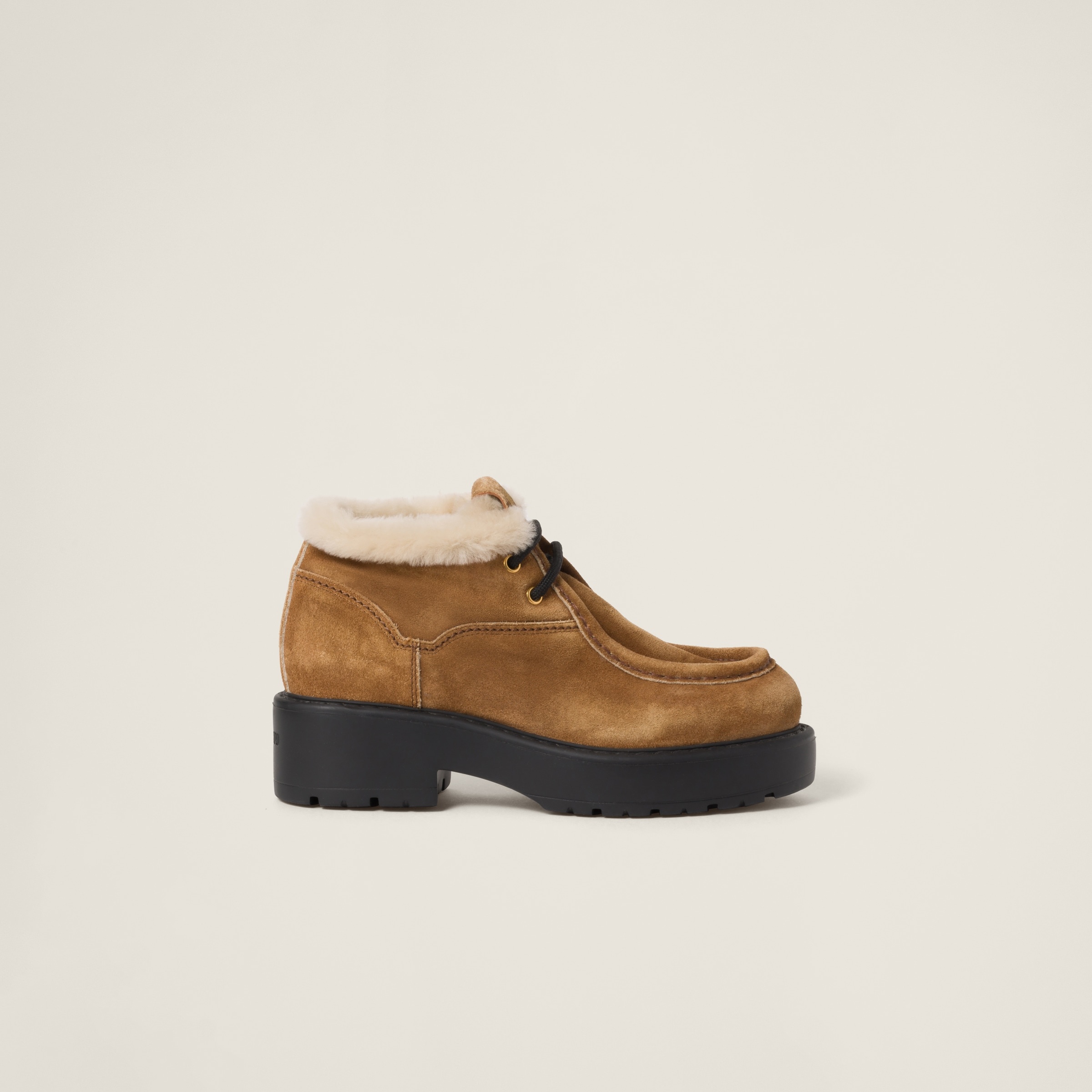 Faded suede booties - 2