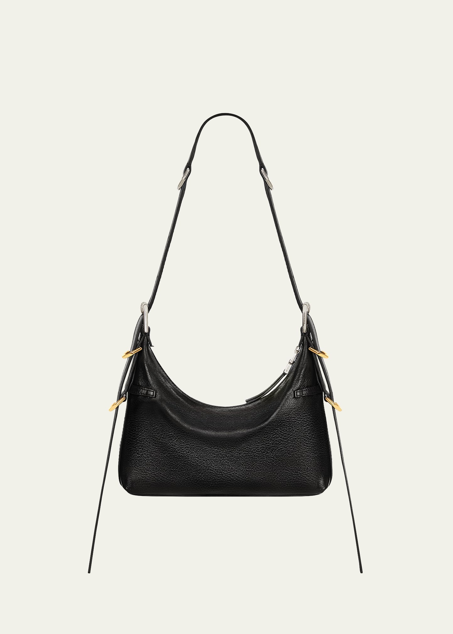 Voyou Mini Tumbled Leather Shoulder Bag - 2