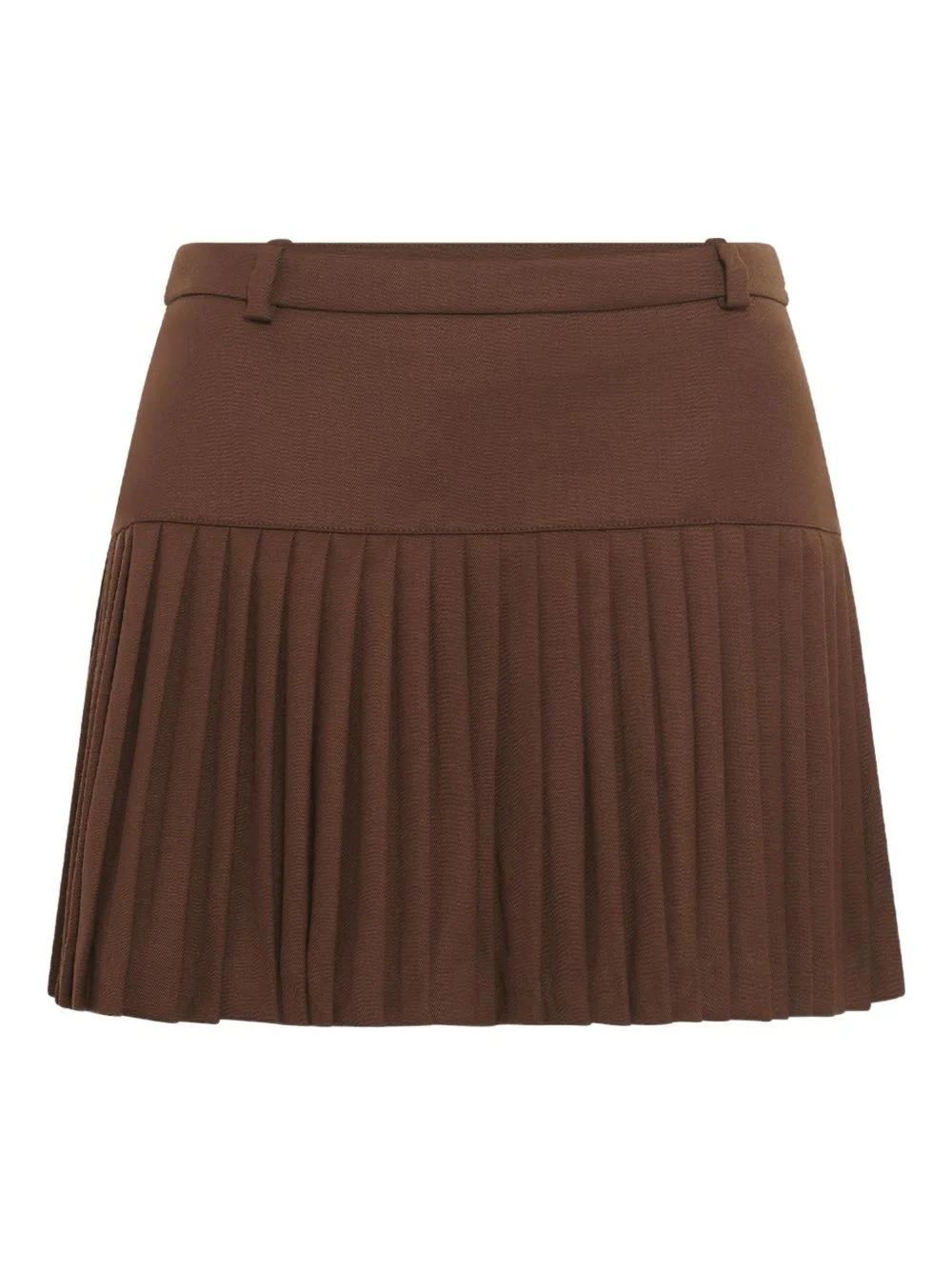 pleated mini skirt - 1