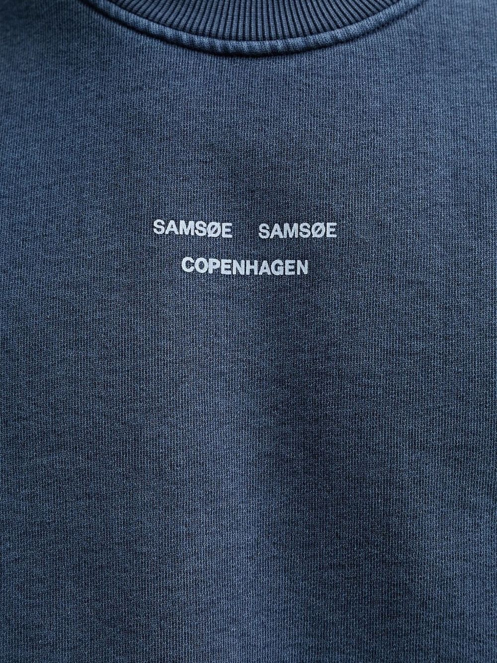 crew-neck logo sweatshirt - 4