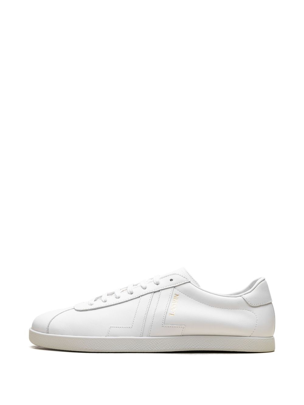 leather "White" sneakers - 5