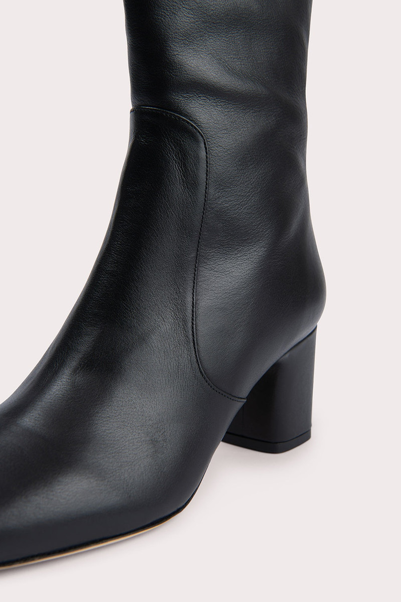 MILLER BLACK NAPPA LEATHER 5