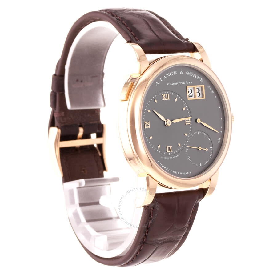 Pre-owned A. Lange & Sohne Grand Lange 1 Hand Wind Grey Dial Men's Watch 101.033 - 7