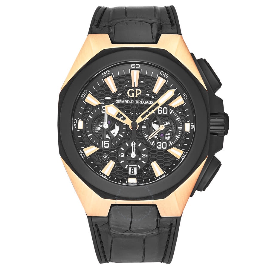 Girard Perregaux Sea Hawk Chronograph Automatic Black Dial Men's Watch 49971-34-632-BB6C - 1