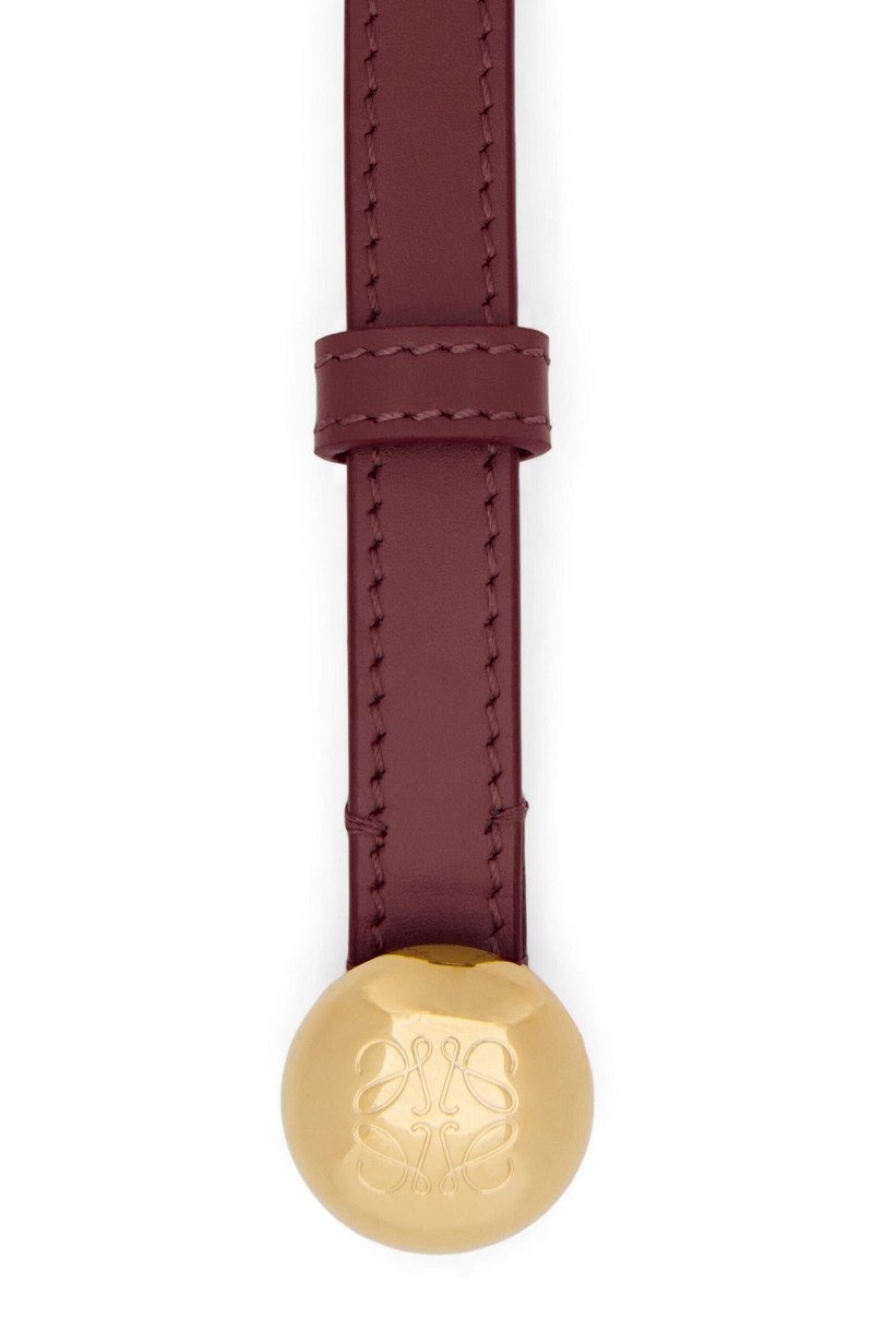Loewe Pebble belt in smooth calfskin outlook