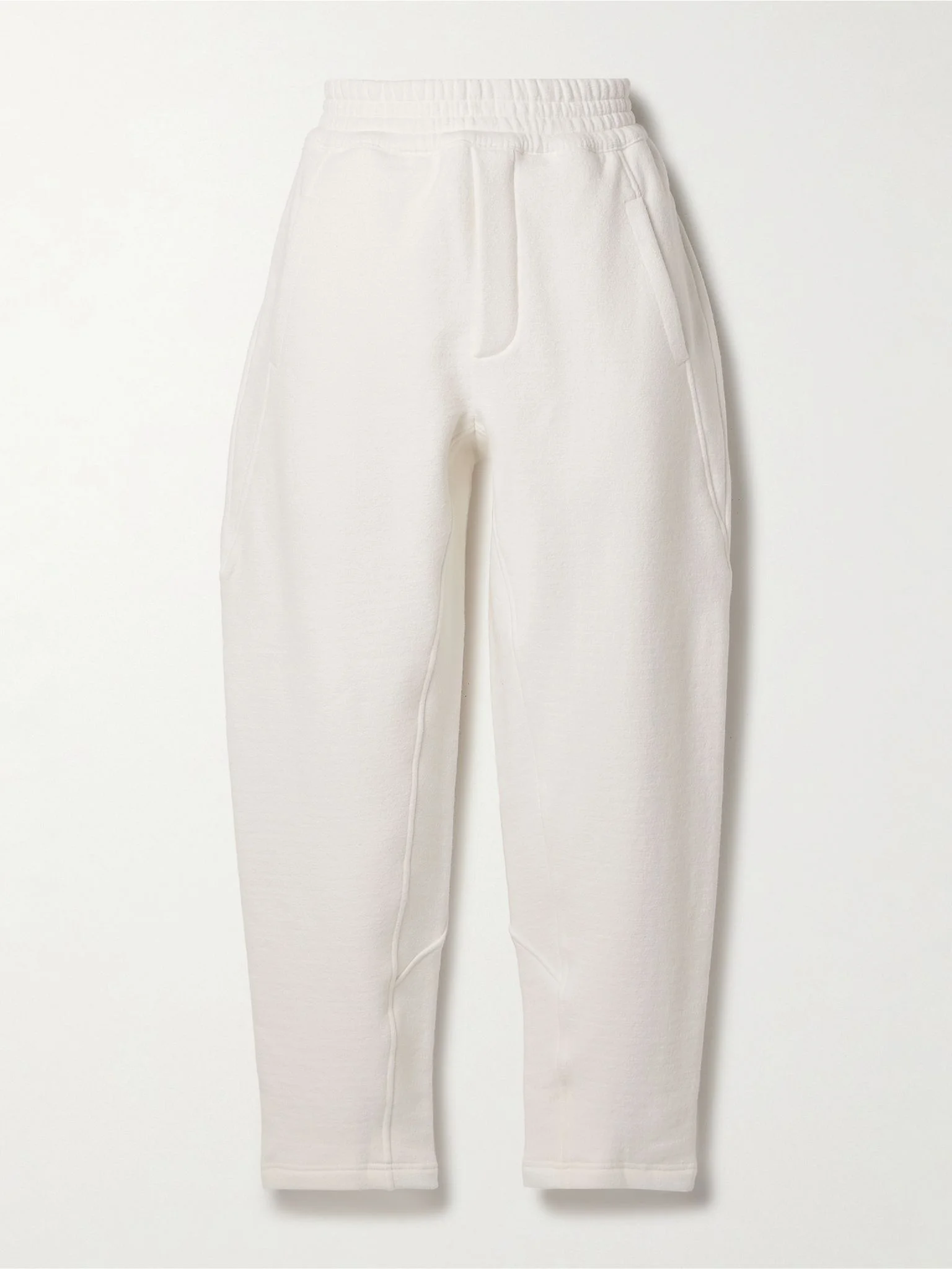 Koa brushed stretch-cotton sweatpants White - 1