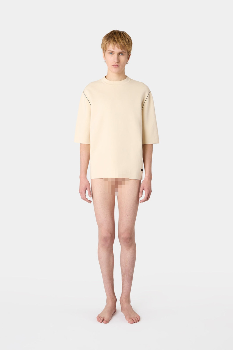 MAGLIAUNITA T-SHIRT / cream 3