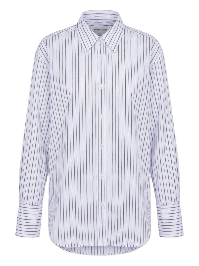 striped button-down shirt 1