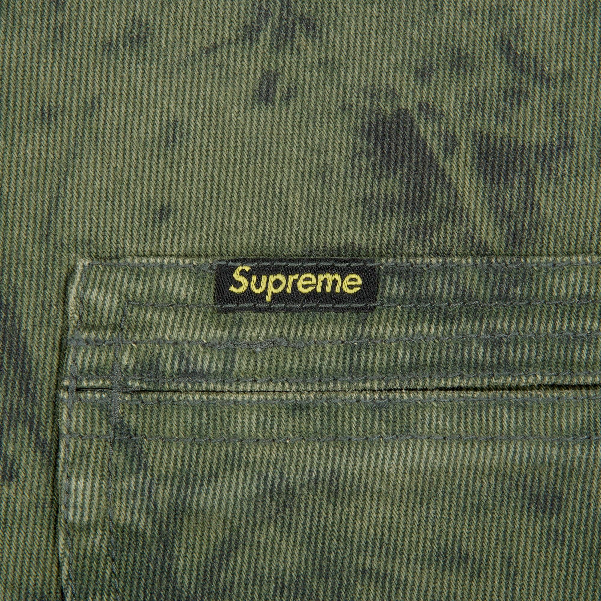 Supreme Is Love Denim Work Jacket 'Olive' - 2