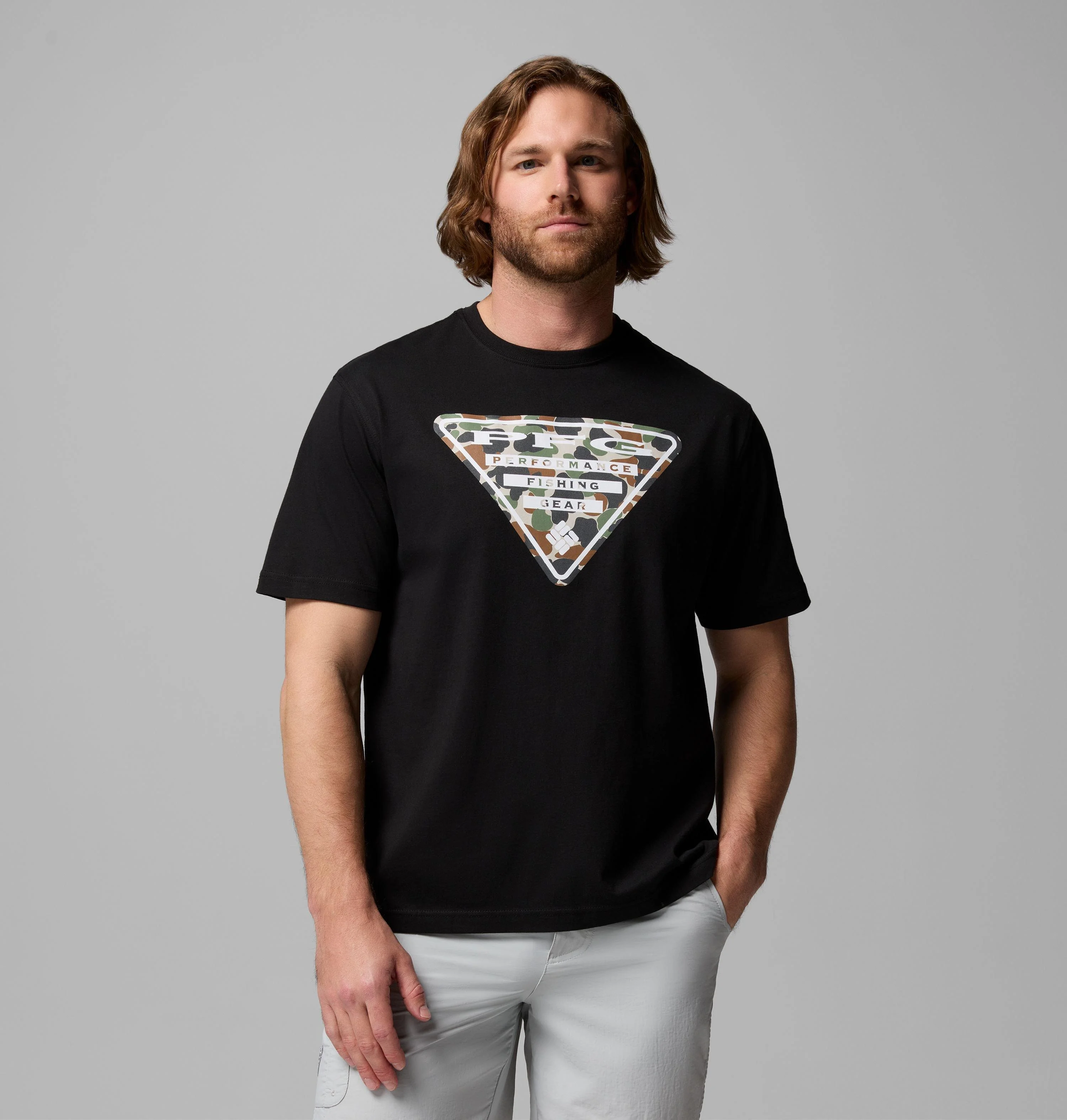 Men's Deltahunter Camo PFG T-Shirt - 1