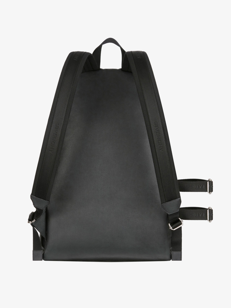 ESSENTIEL U BACKPACK IN COATED CANVAS 4