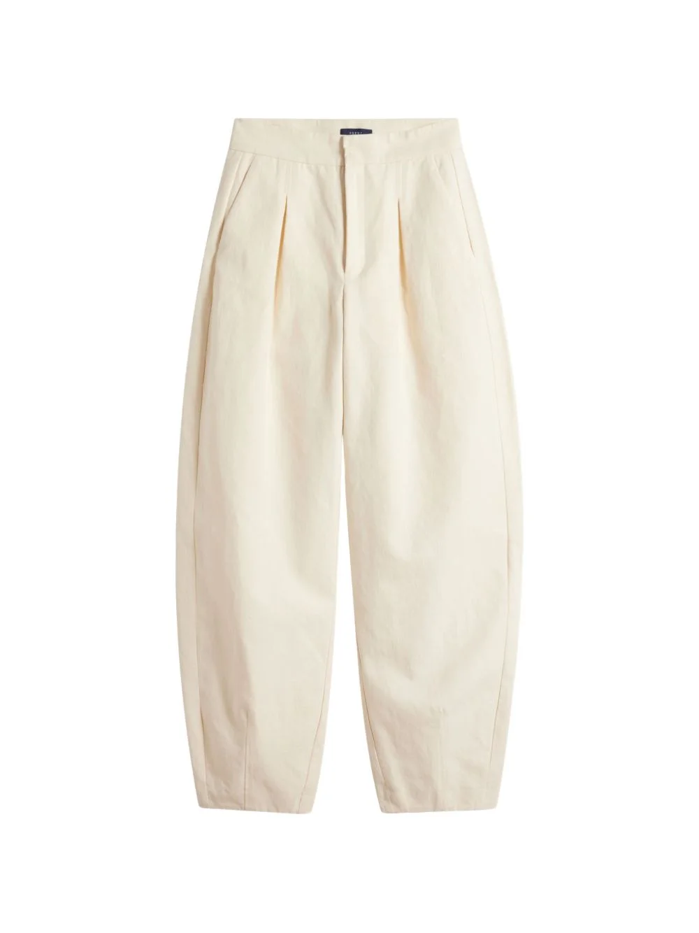 pleated tapered trousers - 1