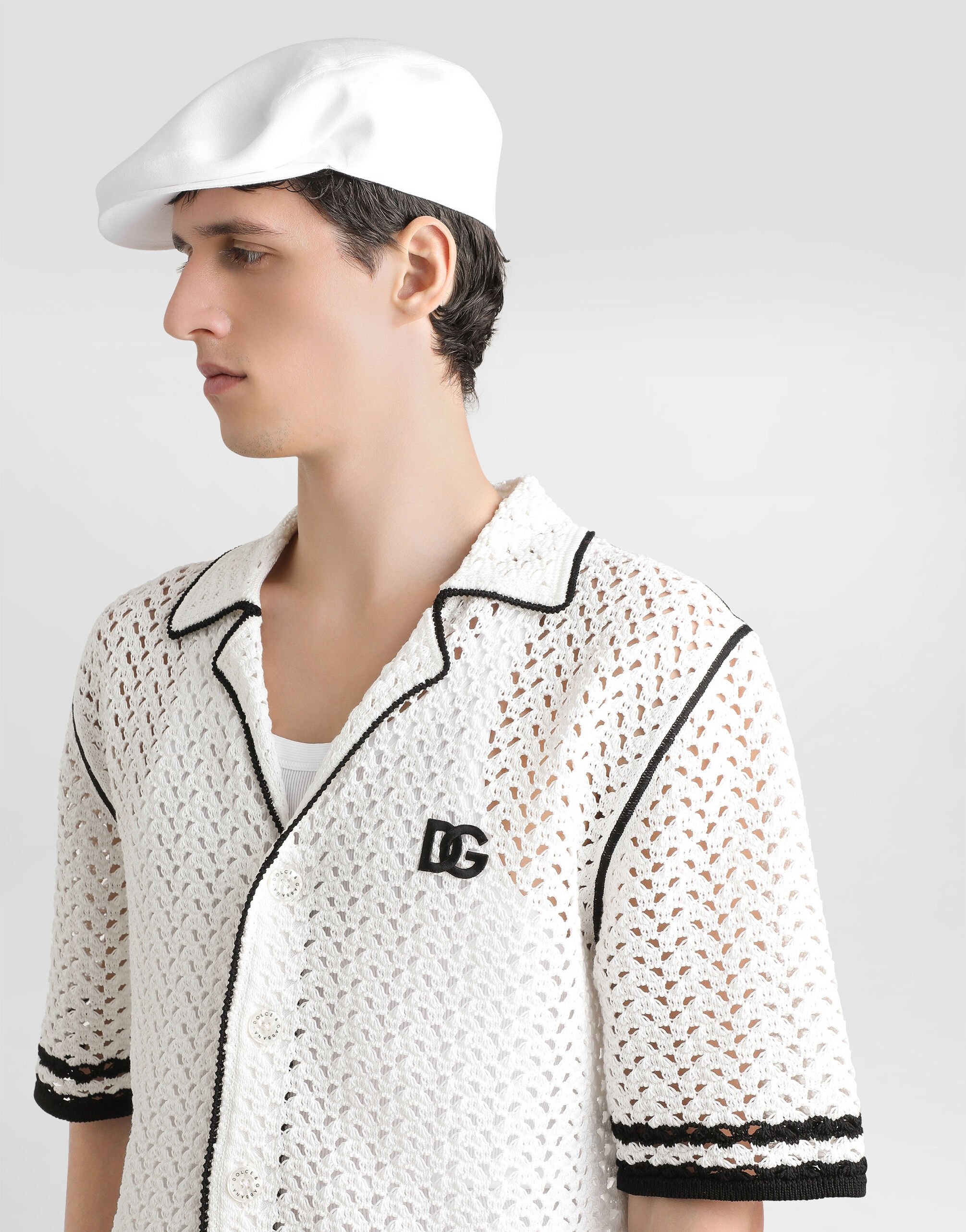 Camicia crochet effetto uncinetto - 4