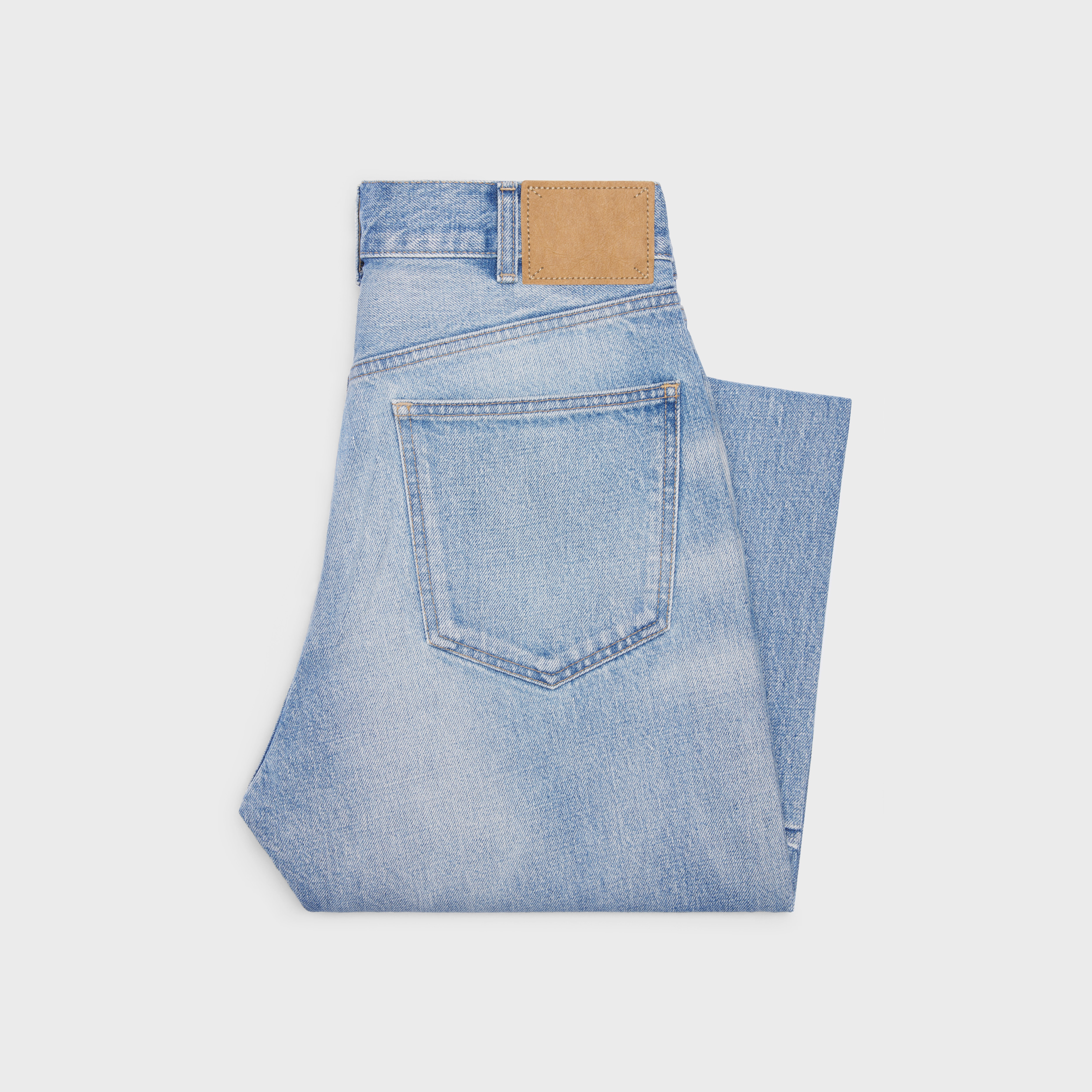 【日本入手困難】WESLEY JEANS IN PISMO WASH DENIM Women's Wesley jeans in pismo wash denim | CELINE | 24S