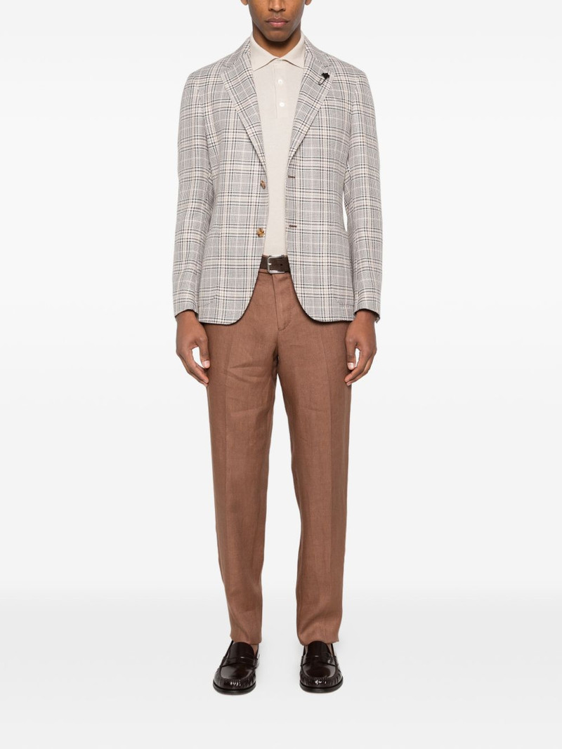 LARDINI belt-loop trousers outlook