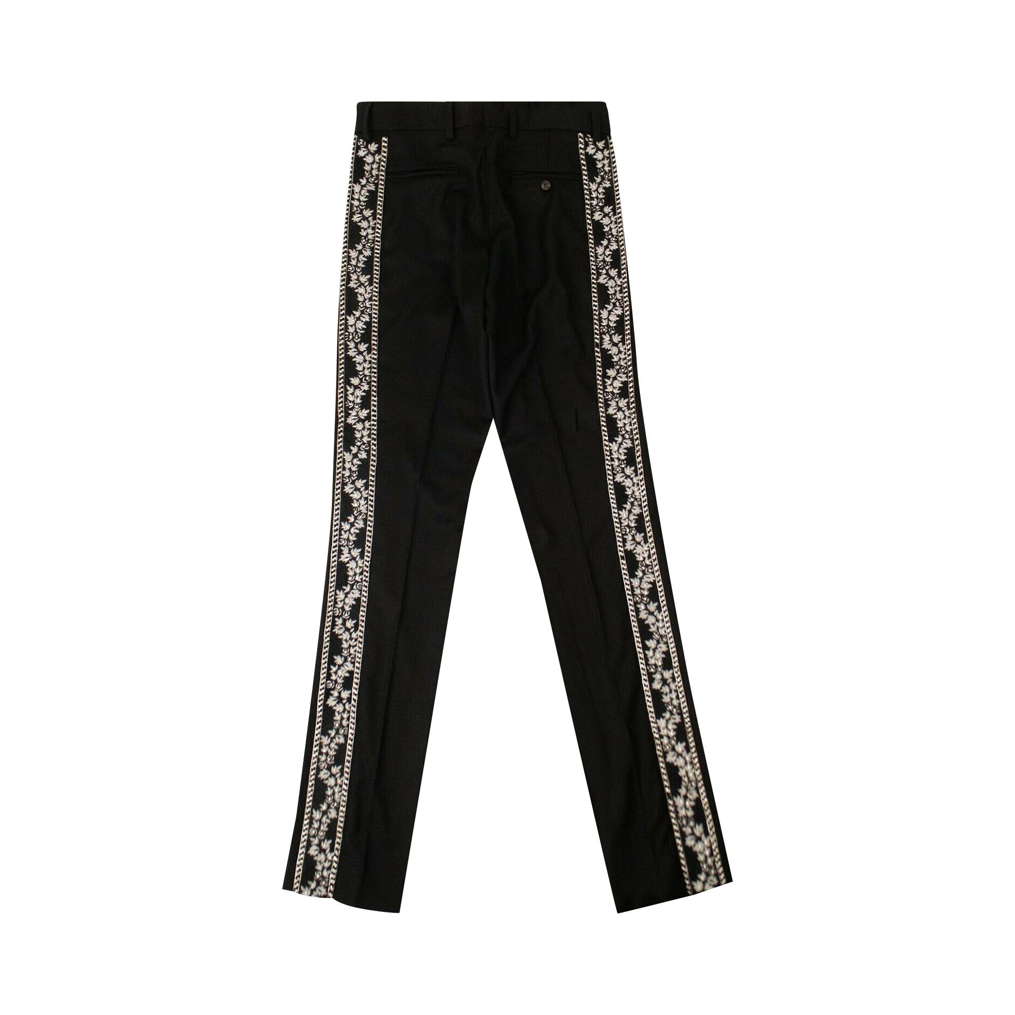 Amiri Beaded Guitar Strap Pants 'Black' - 2