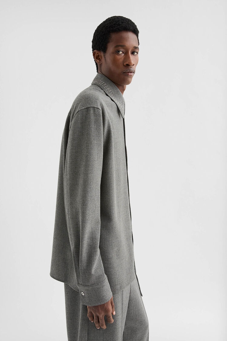 Wool Canvas Shirt - 2