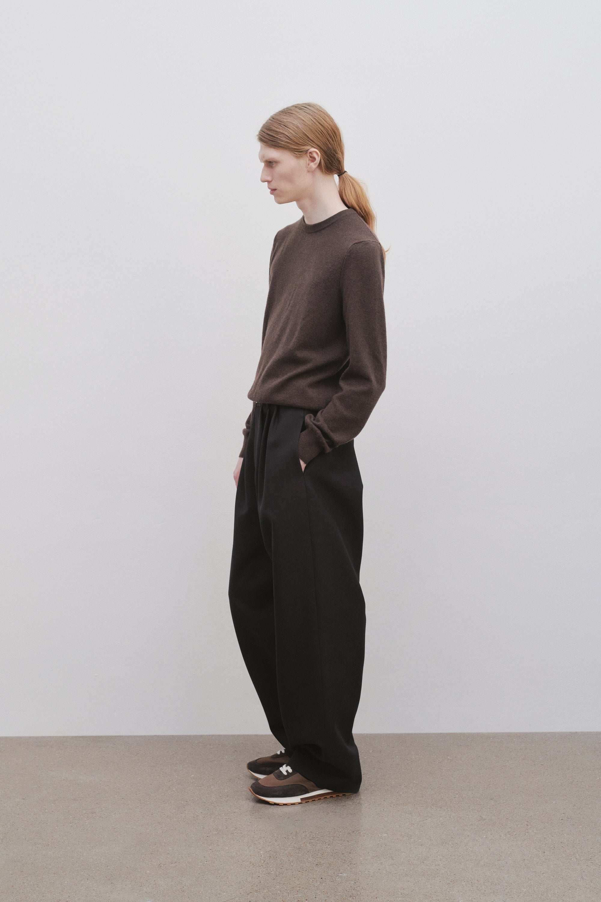 Rufus Pant in Virgin Wool and Mohair - 4