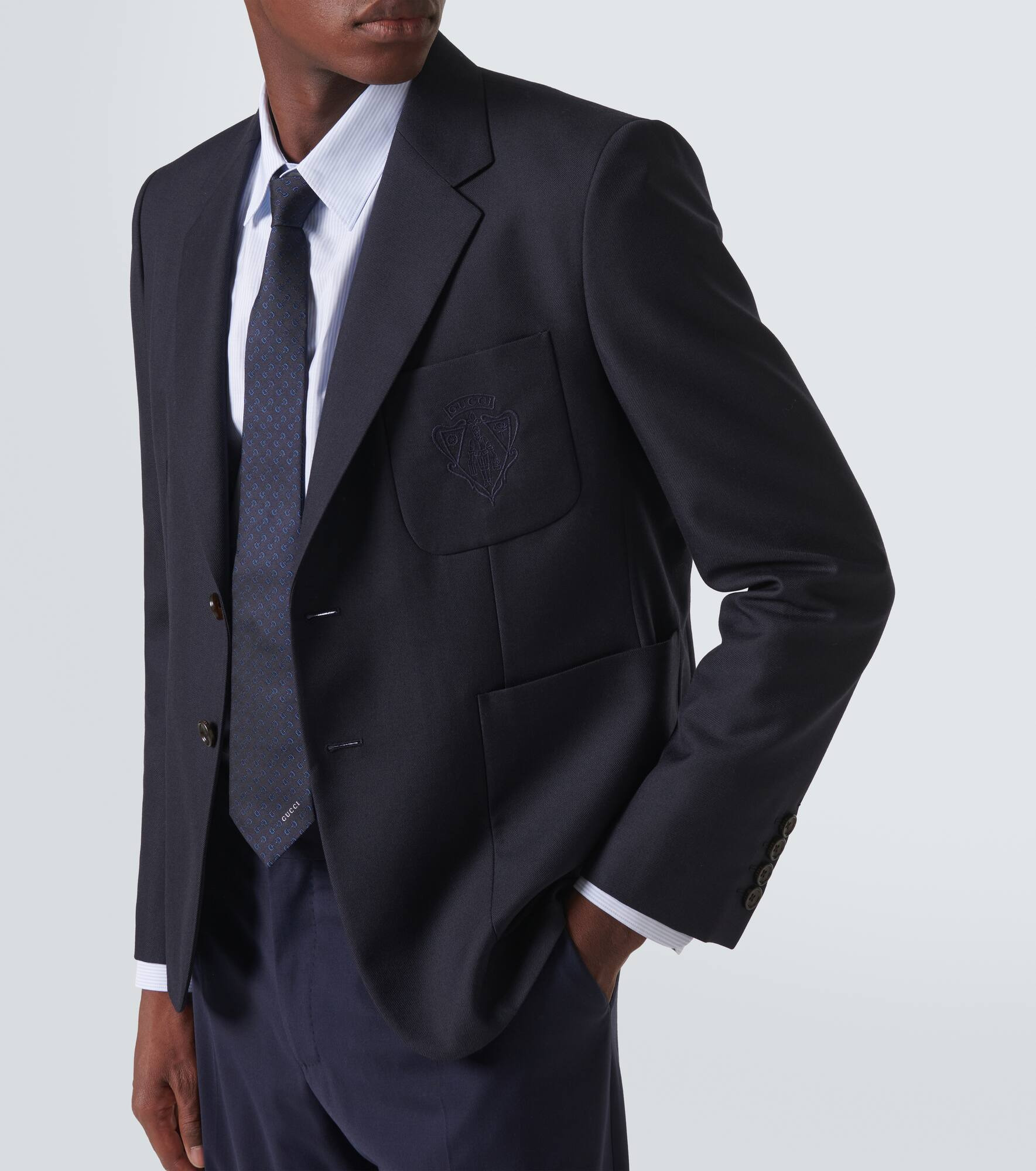 Gucci Liftboy drill blazer - 5