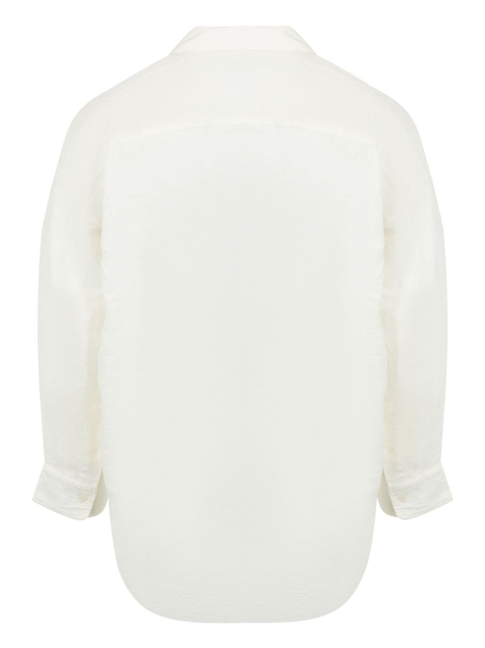 classic-collar shirt - 2