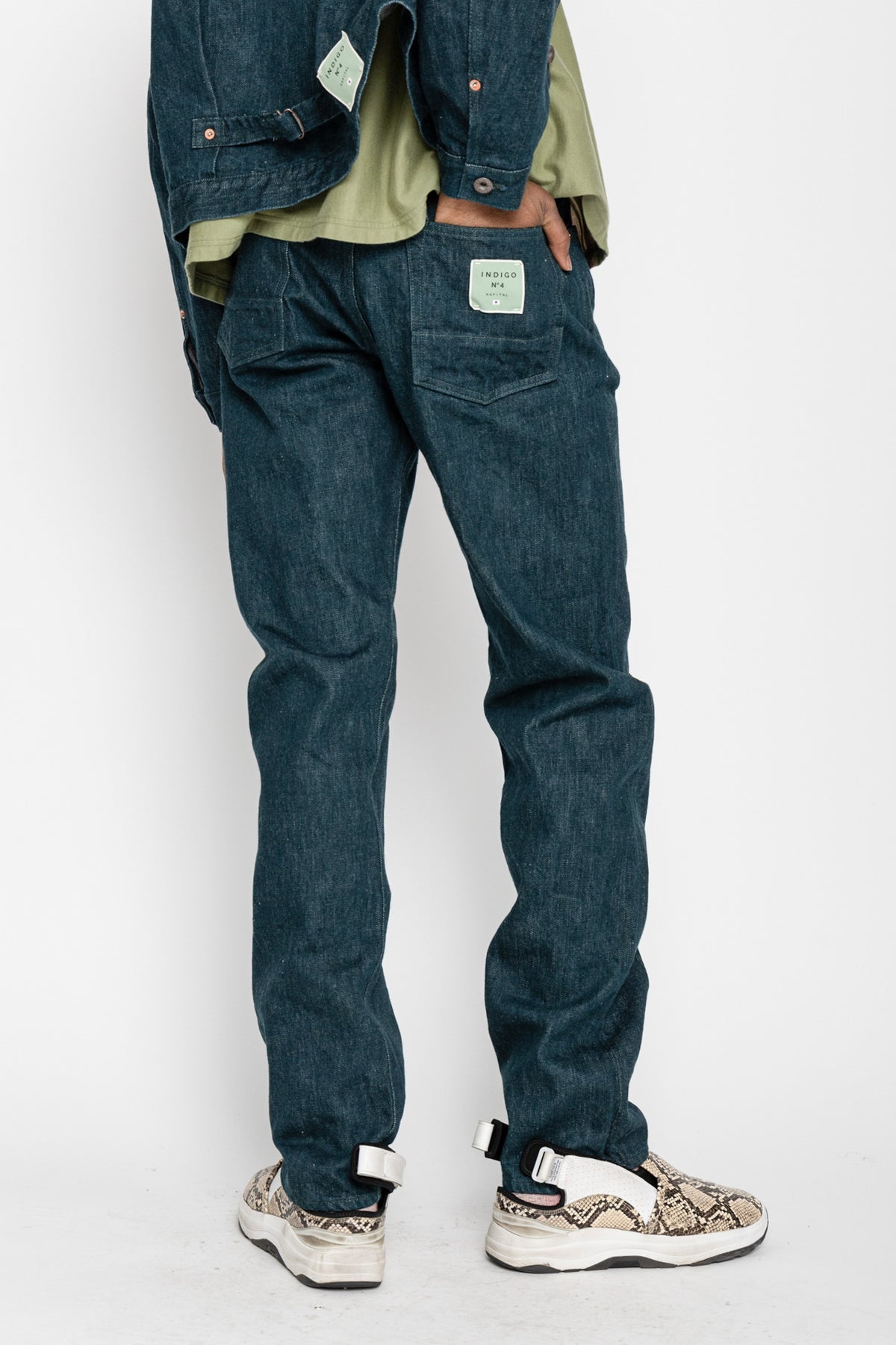 Kapital No.4 Plant Dyed Denim 5P MONKEY CISCO | REVERSIBLE