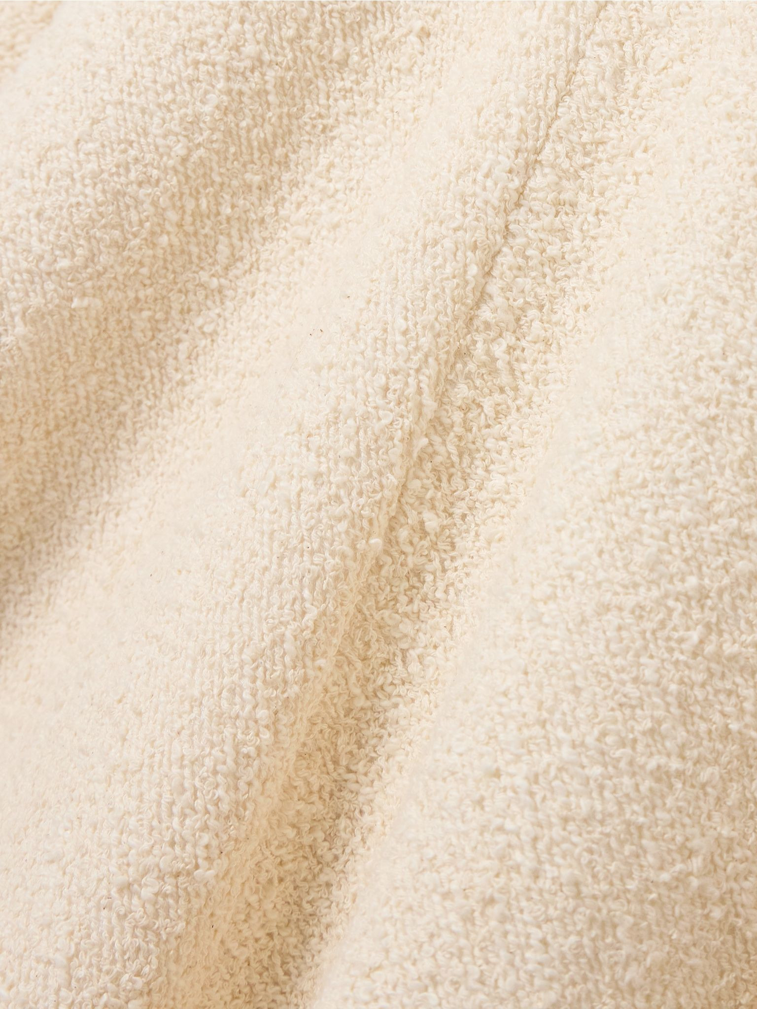 Mellie cotton-blend bouclé midi dress Neutral - 5