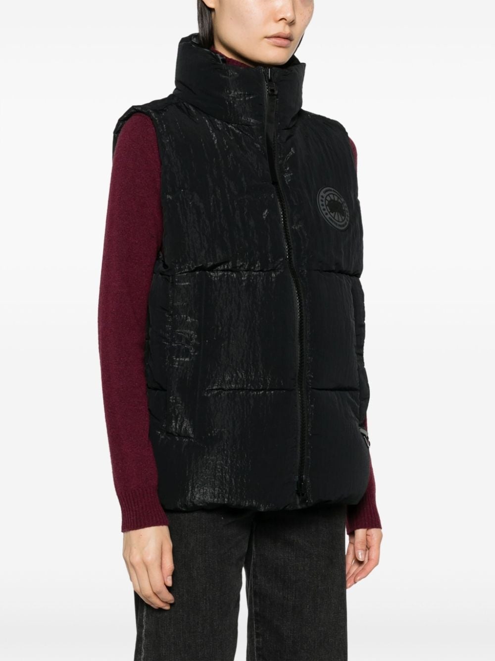 Everett logo-patch gilet - 3