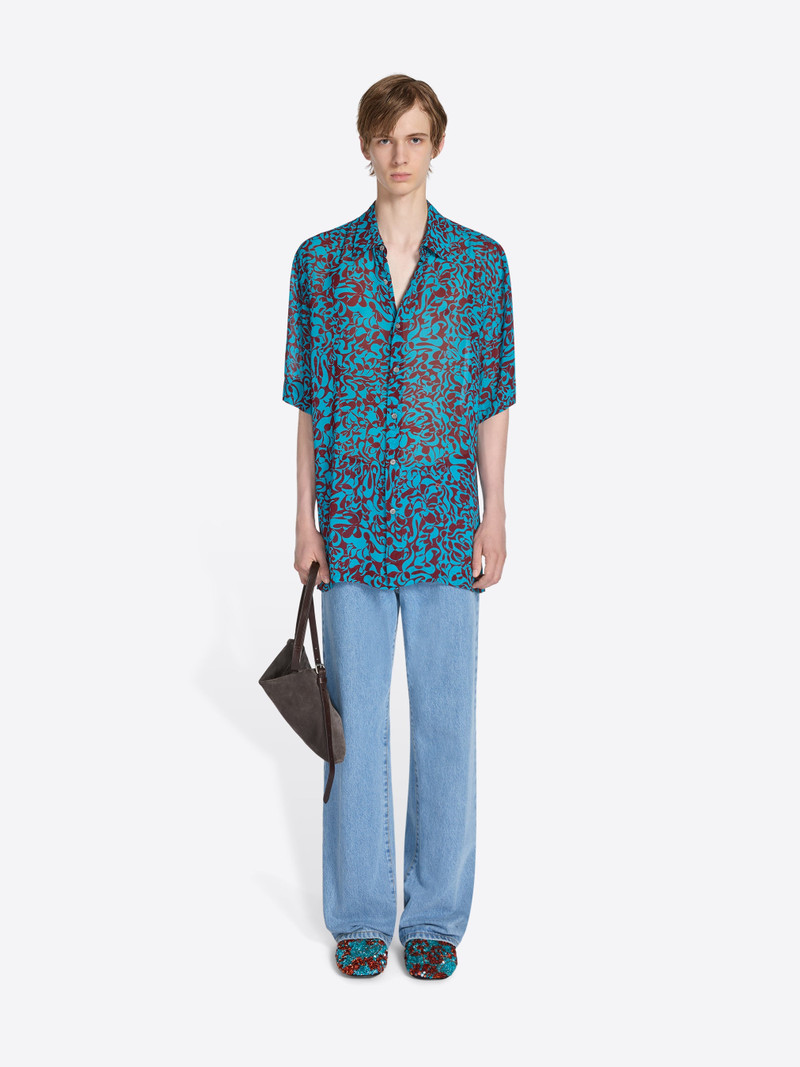 Dries Van Noten SHORT SLEEVE VISCOSE SHIRT outlook