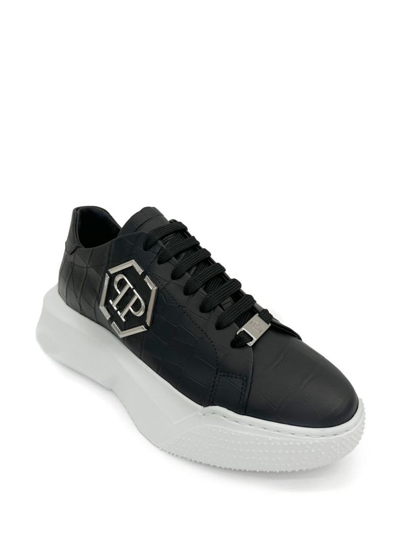 PHILIPP PLEIN Crocco Godzilla sneakers outlook