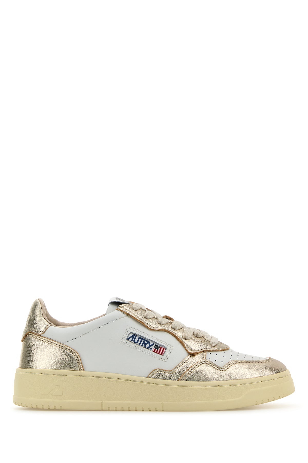 Two-tone leather Medalist sneakers - 1