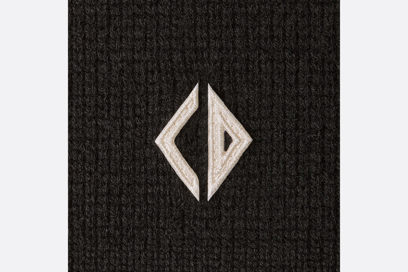 Long 'CD Diamond' Patch Beanie 5