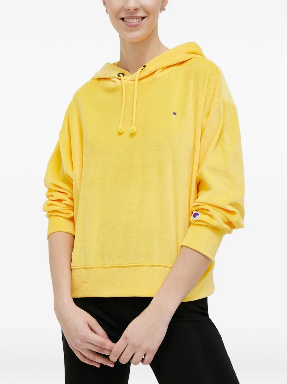 embroidered hoodie - 1