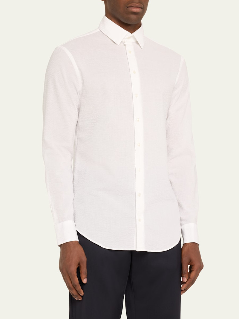 Men's Seersucker Sport Shirt 4
