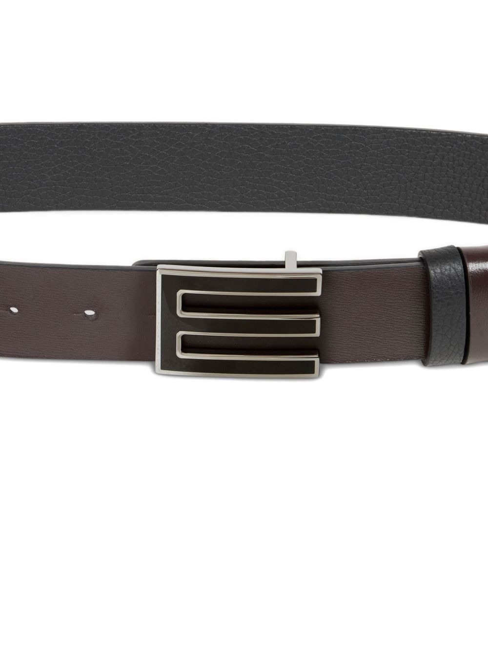 reversible leather belt - 2