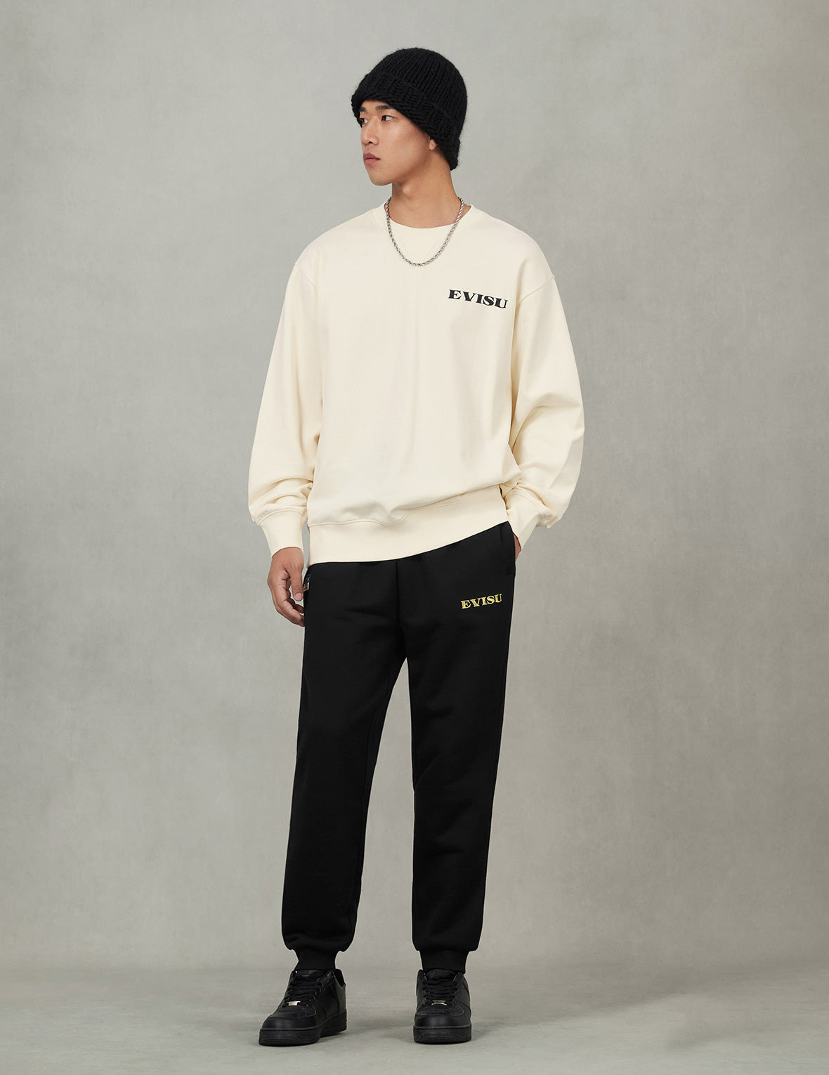 Seagull Brocade Appliqué Relax Fit Sweatshirt - 5