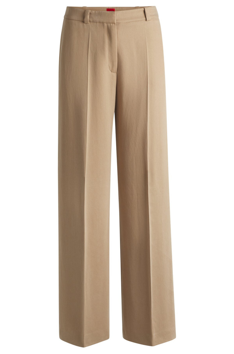REGULAR-FIT TROUSERS WITH WIDE LEG 1