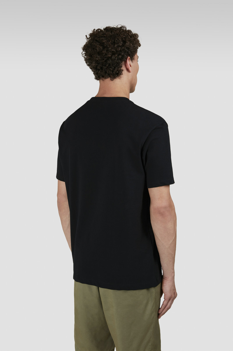 T-SHIRT IN COTTON JERSEY WITH REFLECTIVE SHARK PRINT 3