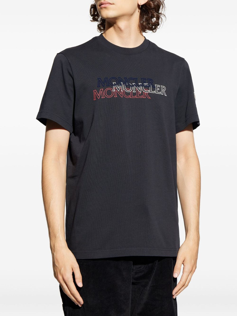 logo-printed cotton T-shirt 3